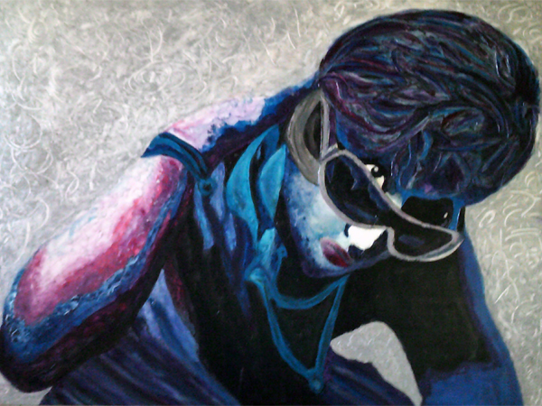  Quadri Pop Art di Carla Bertoli - LIMITLESS - Mixed Technique 80x60 - 2013